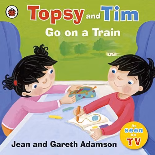 Ladybird Go on a Train Multicolour Paper Book