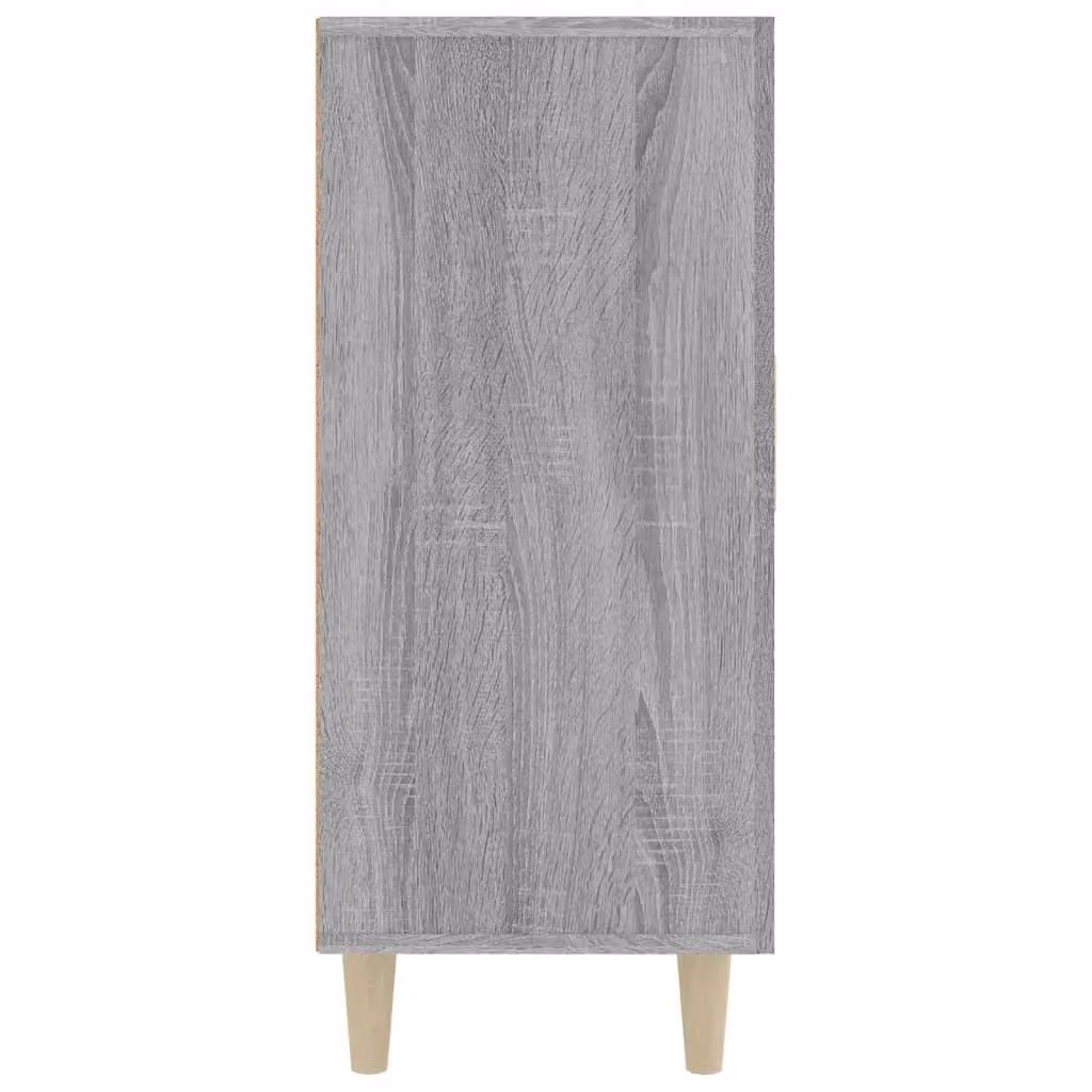 Berkfield Home Grey Sonoma Sideboard in Engineered Wood, W/D/H: 90 x 34 x 80 cm – 3
