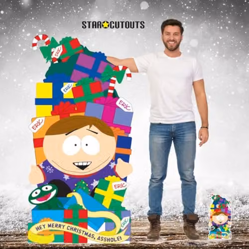 Star Cutouts SC4663 South Park Cartman Stack Life-Size Cardboard Cutout, Multicolour, Height: 180 cm – 2