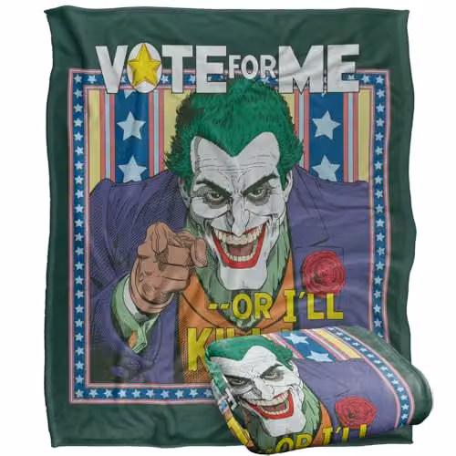 LOGOVISION Batman Dark Detective 1 Super Soft Silky Touch Fleece Throw Blanket, Multicolour, W: 127 cm x D: 152.4 cm x H: 152.4 cm