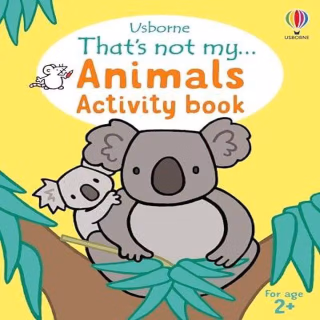 Usborne Publishing Ltd Rosie Dickins That's Not My... Animals Activity Book, Multicolour Paperback