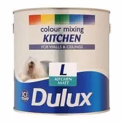 Dulux Matt Tintable Colour Mixing Kitchen Matt Base 2.5 l