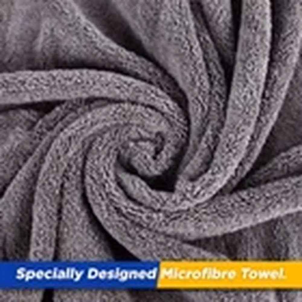 Havendro Large Absorbent Car Drying Towel for Buffing and Polishing, Grey – 3