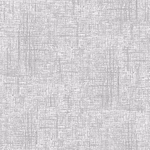 Paoletti Luxe Serafina Abstract Silver Washable Vinyl Wallpaper