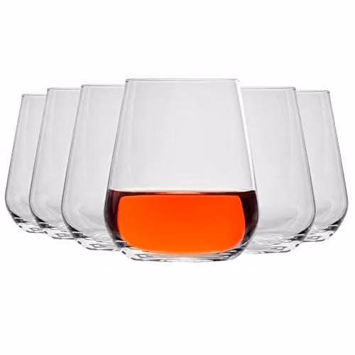 Bormioli Rocco Inalto Uno Transparent Glass Tumbler Set, 410 ml, Pack of 12 – 1