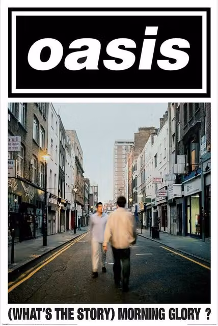 Oasis Music What's The Story Morning Glory Maxi Paper Poster in Multicolour