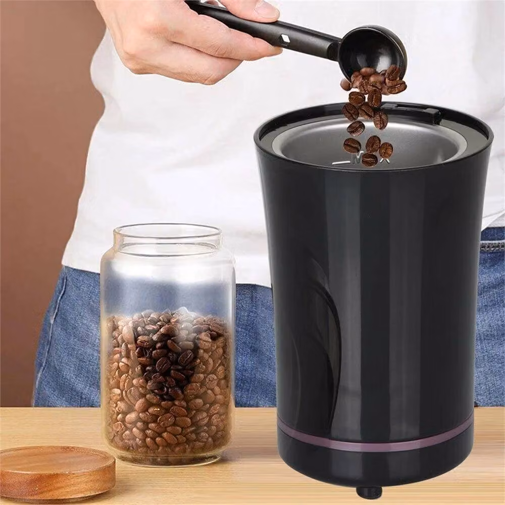 KORVIXA Electric Coffee Bean and Nut Grinder in Black – 3