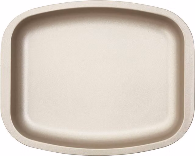 Orsina Non-Stick Carbon Steel Rectangular Roasting Dish, Gold, W: 26 cm, D: 21 cm, H: 4 cm – 1