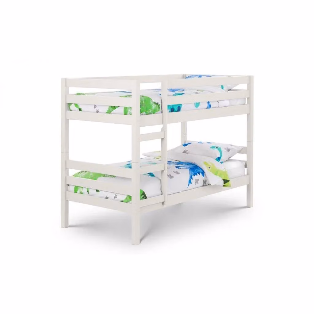 Ashfield Surf White Solid Wood Single Bunk Bed W/D/H: 90 x 190 x 159 cm – 2