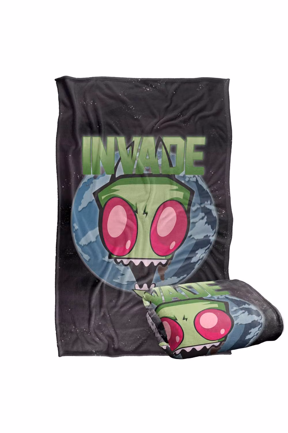 Invader Zim Silky Touch Super Soft Fleece Throw Blanket, Multicolour, W: 91 cm, L: 147 cm – 6
