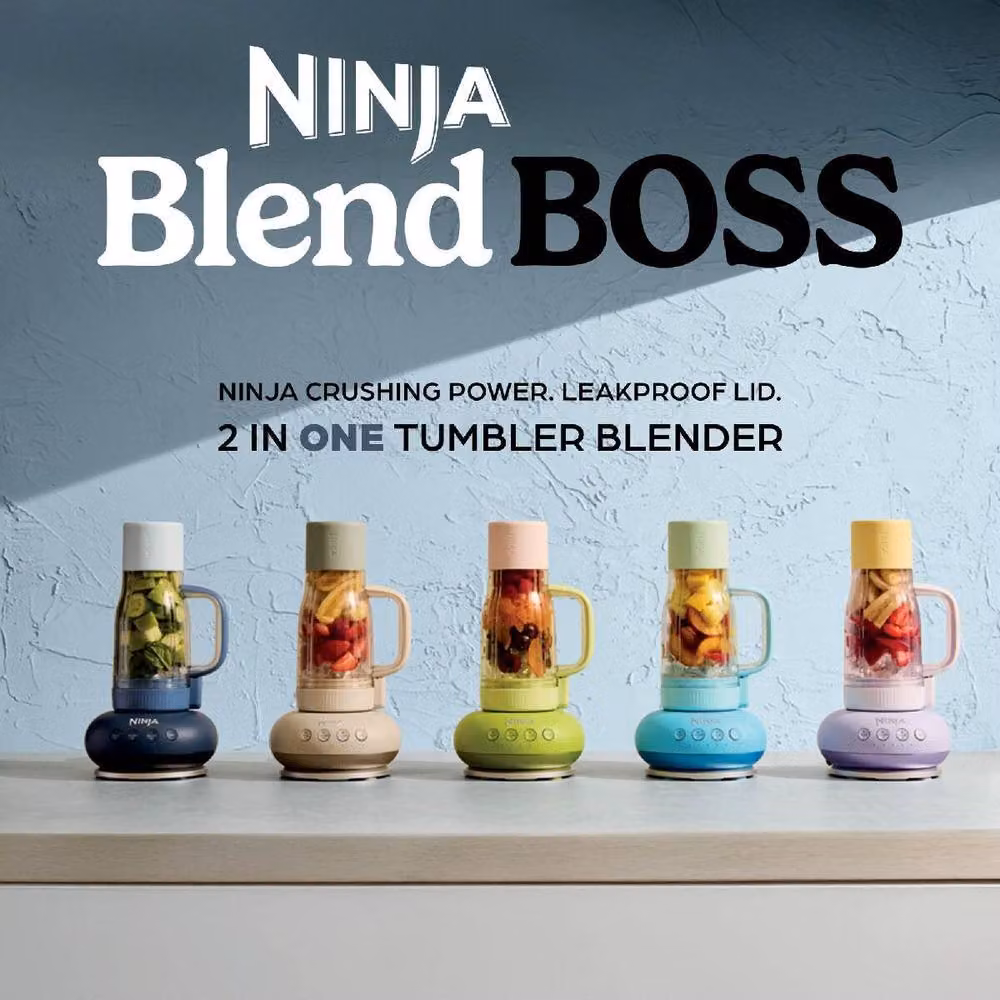 Ninja BlendBoss Tumbler Blender DB351UK, 0.71 l, Dark Blue – 4
