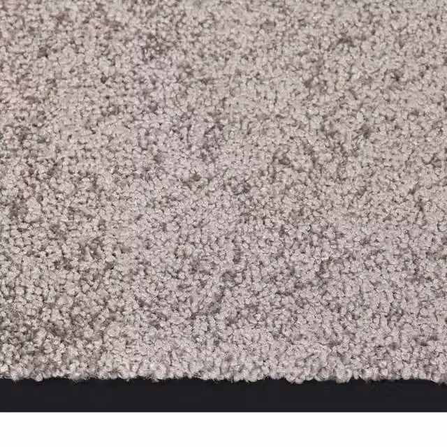 Berkfield Home Grey Non-Slip Brushing Doormat, W: 40 cm, D: 60 cm