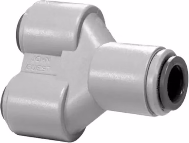 John Guest 3/8" Two Way Divider PI2312S in Grey