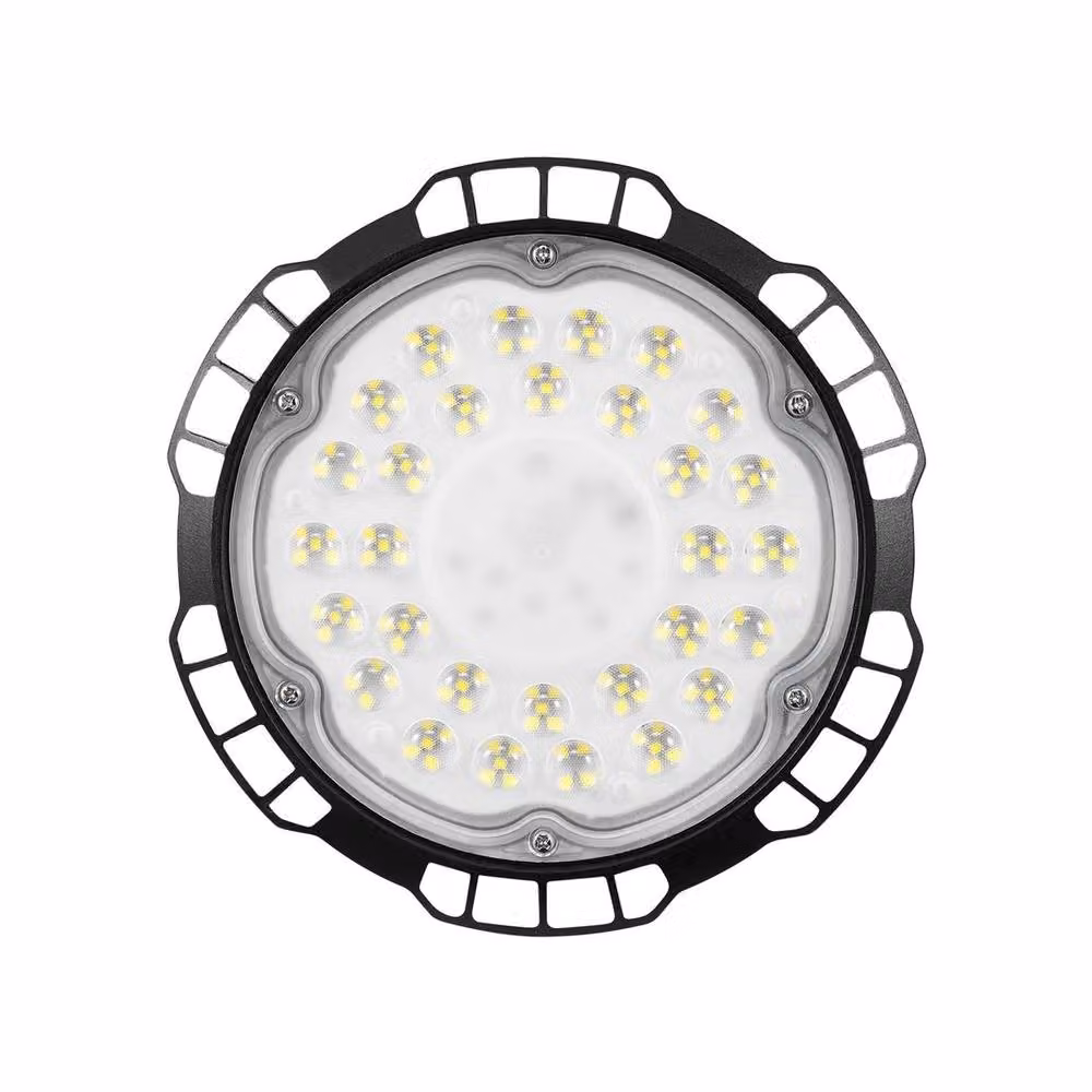SPETLEK 200W LED UFO High Bay Light for Industrial Warehouse and Factory Lighting, Black – 2