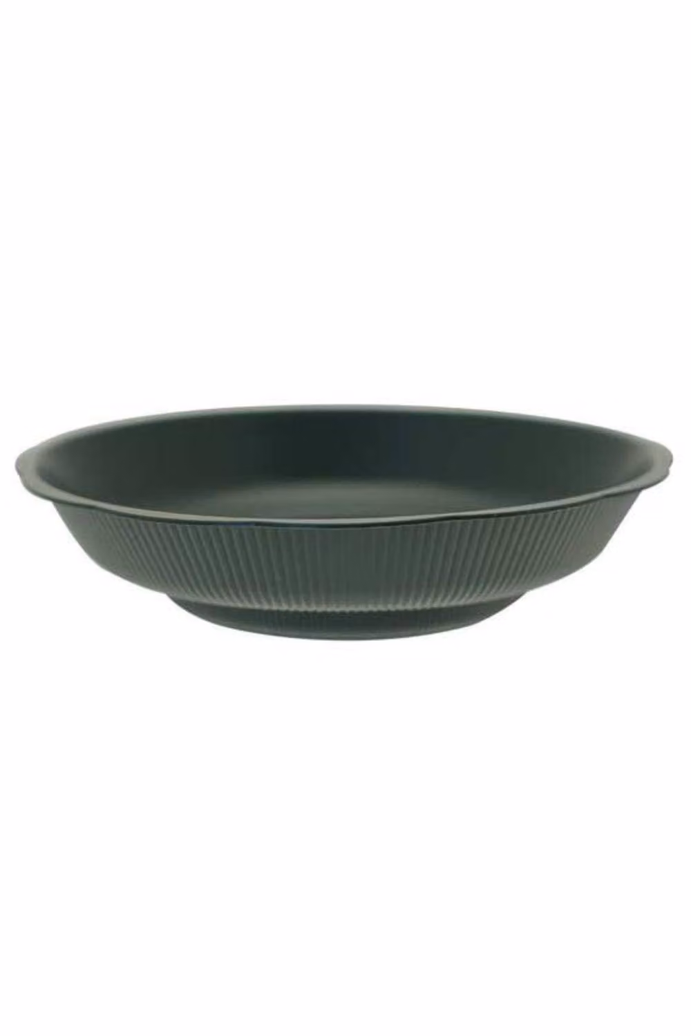 KDMD Set of 2 Dark Green Solid Ceramic Soup Bowls for Adults – 2