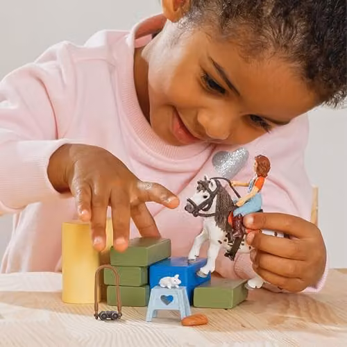 Schleich Horse Club Mia and Spotty Multicolour Figurine – 2