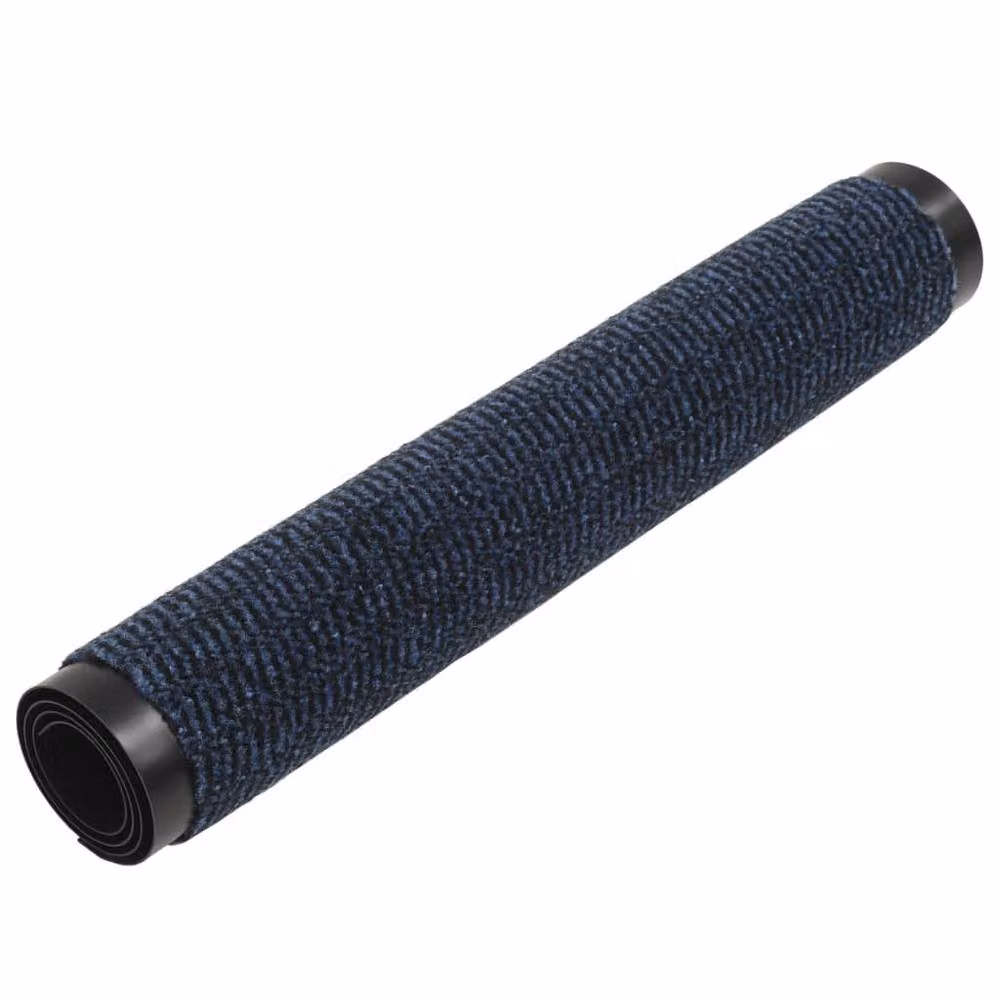 Berkfield Home Dust Control Mats, 2 Pack, Blue, Rectangular, W: 90 cm x D: 150 cm – 2