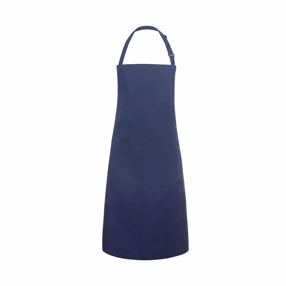 Karlowsky Basic Pocket Bib Apron in Navy Blue – 2