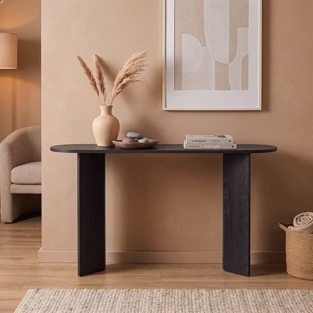 CALICOSY SIRA Console Table in Black