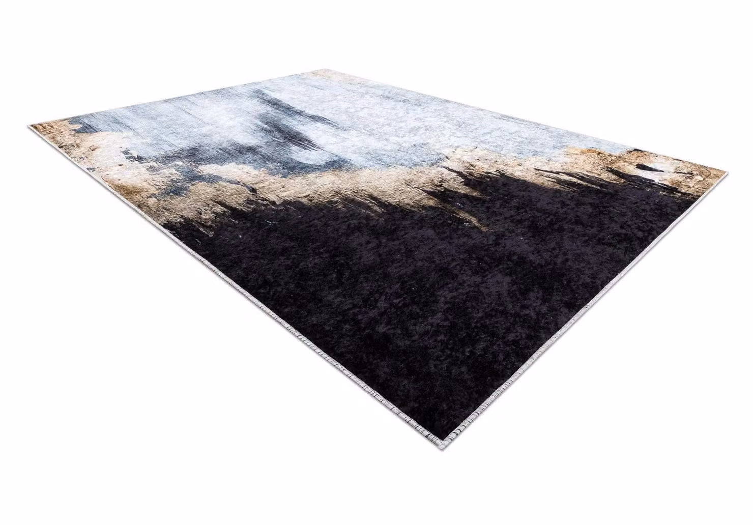 RugsX Miro Abstract Modern Blue Multicolour Rug, W: 120 cm, L: 170 cm – 3