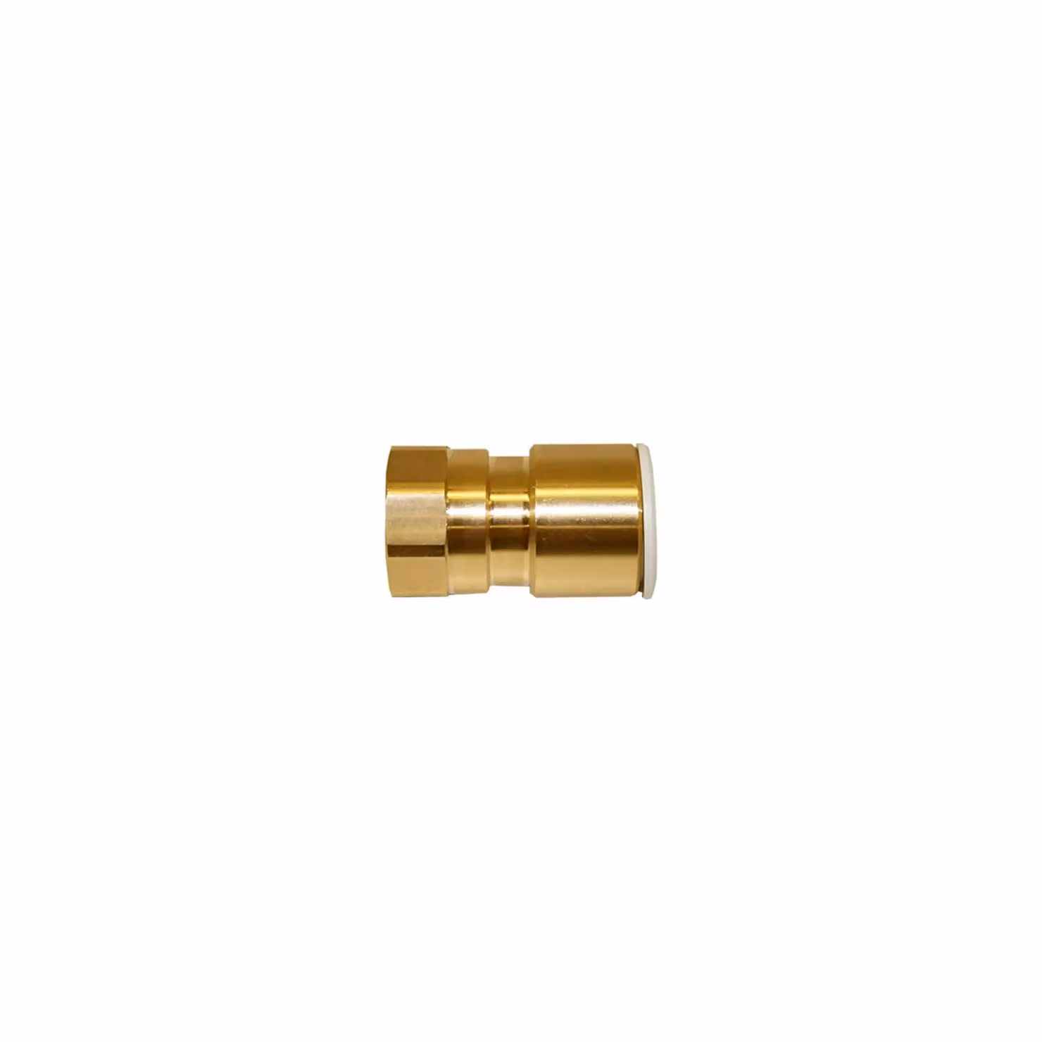 John Guest Brass Coupler 15mm x 1/2 inch Male BSP, Gold, Pack of 5 – 2
