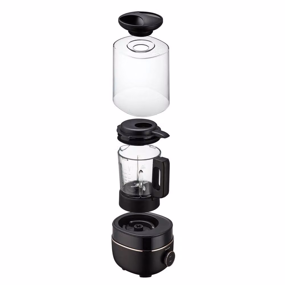 Panasonic 800W Quiet Blender and Soup Maker in Black with Glass Jug – 2