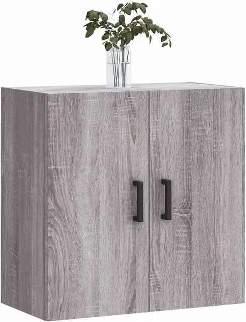 Berkfield Home Wall Mounted Grey Sonoma Cabinet W/D/H: 60 x 31 x 60 cm – 1