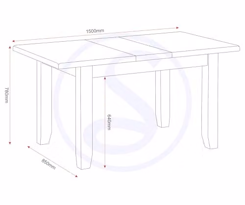 Seconique Windsor Extending Dining Table in White and Oak – 2