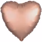 Amscan Rose Gold Heart Party Decorations