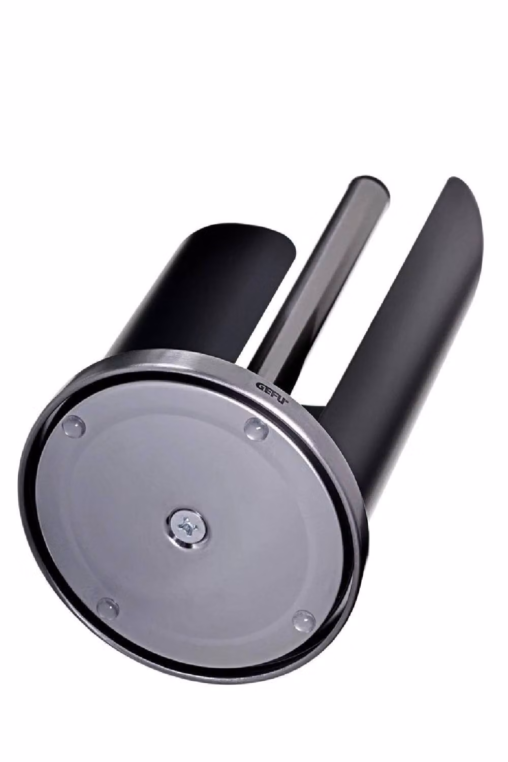 Gefu Curve Freestanding Paper Towel Holder with Weighted Base in Black – 4