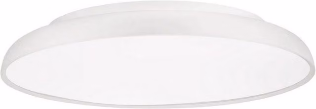 Nova Luce Linus Round LED Ceiling Light in White, 60 cm, Dimmable, 50W, 3741 lm