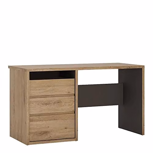 Furniture To Go Shetland Desk in Shetland Oak Brown