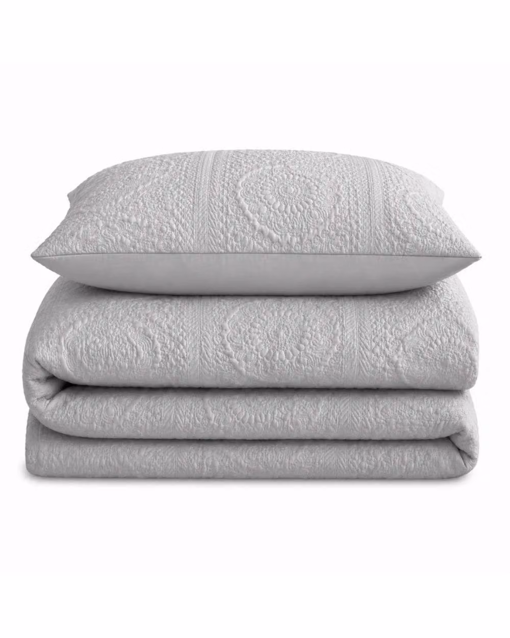 Velosso Winchester Grey Duvet Cover and Pillowcase Set – 2