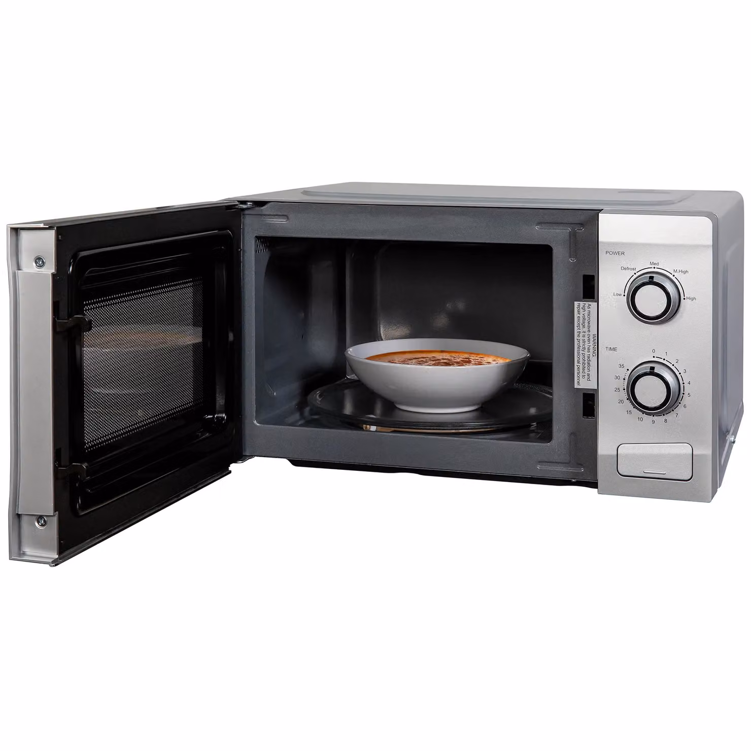 Abode AMM2001-M 20 Litre 700W Manual Solo Microwave in Silver – 6