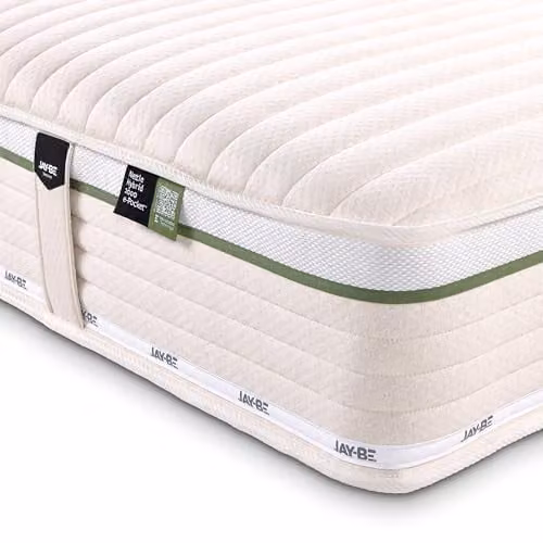 Jay-Be All Seasons Hybrid Mattress, White, W/D/H: 90 x 190 x 23 cm – 1