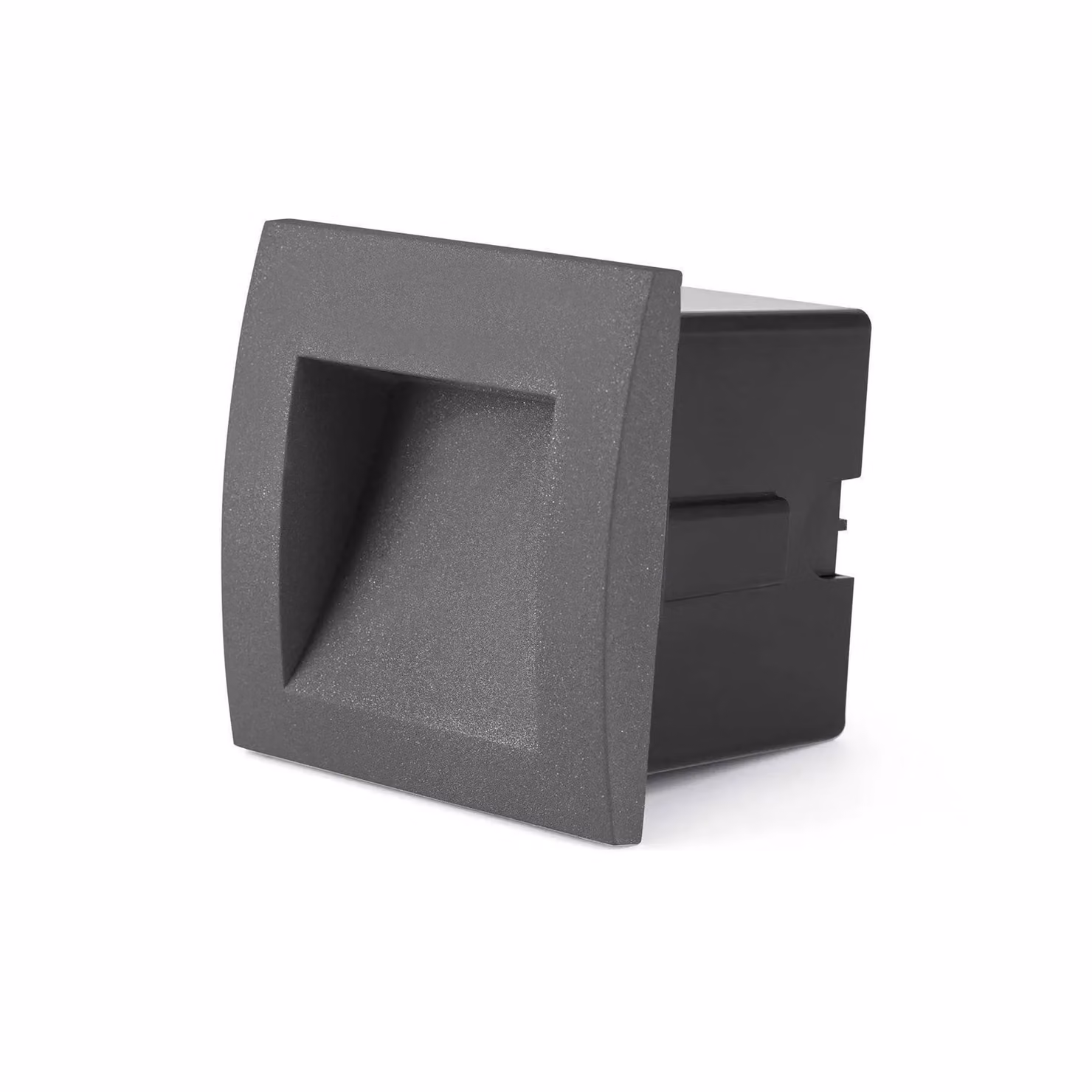 Netlighting Sedna LED Outdoor Recessed Wall Light in Dark Grey, IP65 Rated – 2