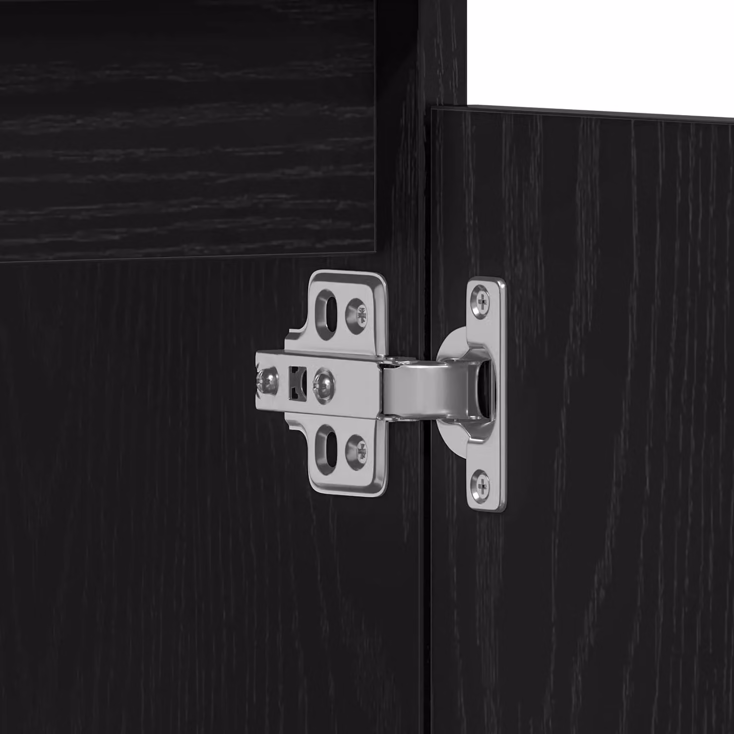 Berkfield Home Modern Black Oak Bathroom Sink Cabinet, W: 58 cm, D: 33 cm, H: 60 cm – 6