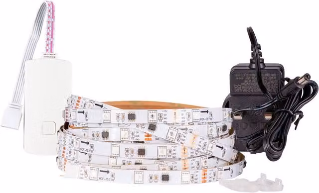 TCP Smart Wifi RGB LED Strip Lights, Multicolour, 5 Metres, IP20 Indoor Use
