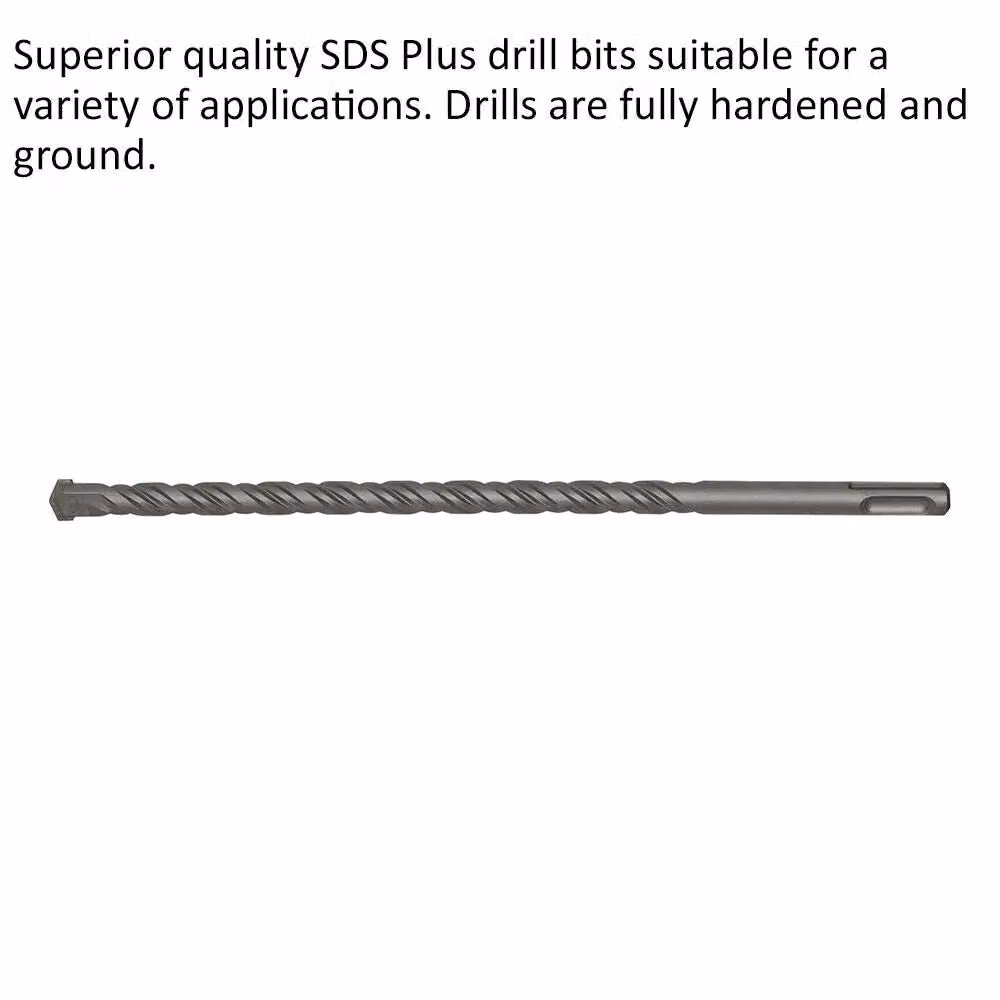 Loops SDS Plus Drill Bit, Multicolour, Diameter: 14 mm, Length: 260 mm – 2