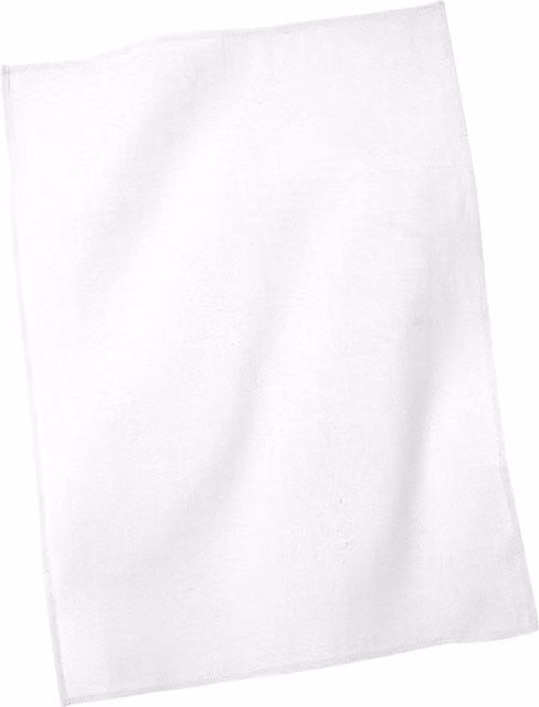 Westford Mill Plain White Cotton Tea Towel