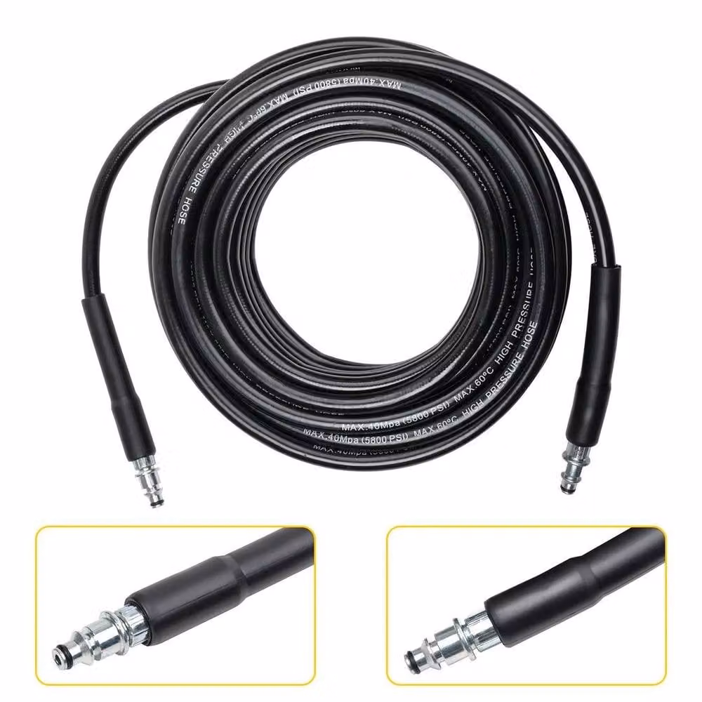 Bosch AQT Pressure Washer Replacement Hose, Black, 15m – 3