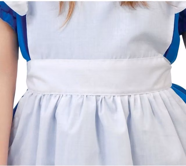 Fiestas Guirca Girls Little Girl Costume Set in White and Blue