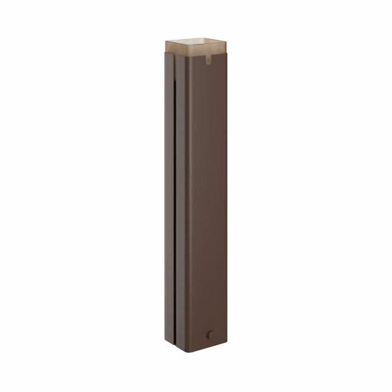 Dome Deco IBU Hurricane L Brown Tabletop Pillar