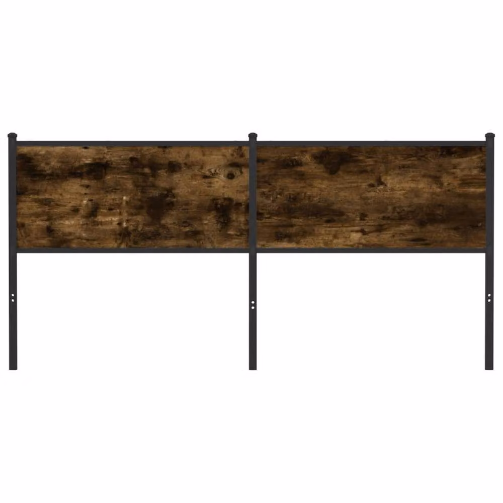 Berkfield Home Smoked Oak Headboard in Brown, Width: 180 cm – 3