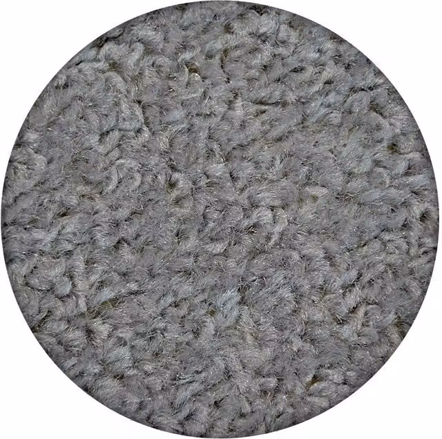 RugsX Eton Round Grey Polypropylene Rug, Diameter: 200 cm – 1