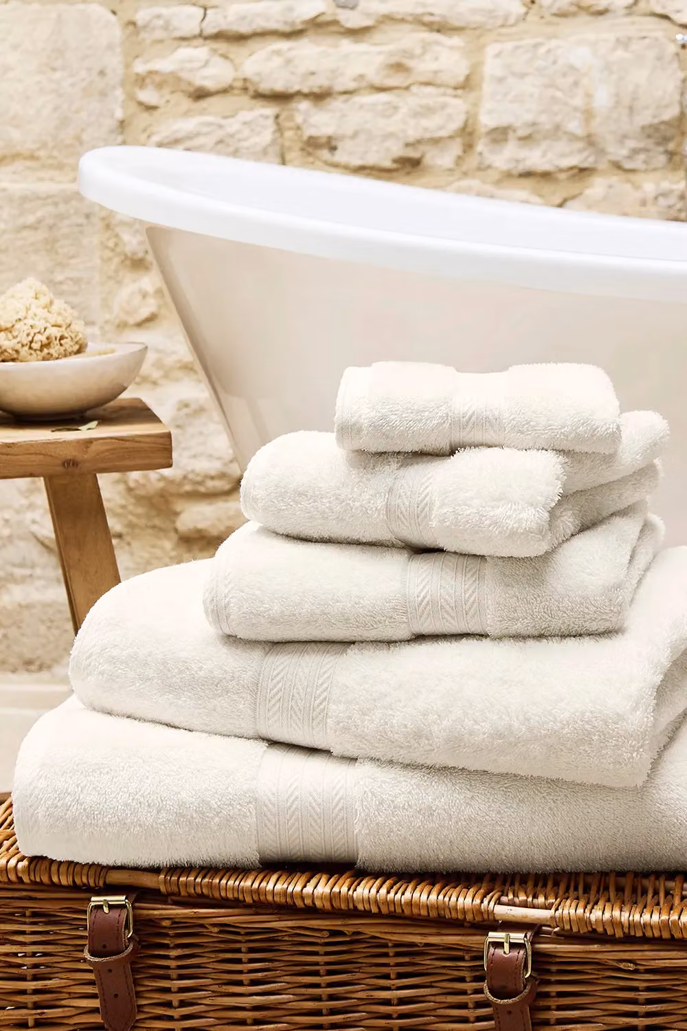 Christy Renaissance 8 Piece Egyptian Cotton Towel Bale in Light Beige, 675GSM – 2
