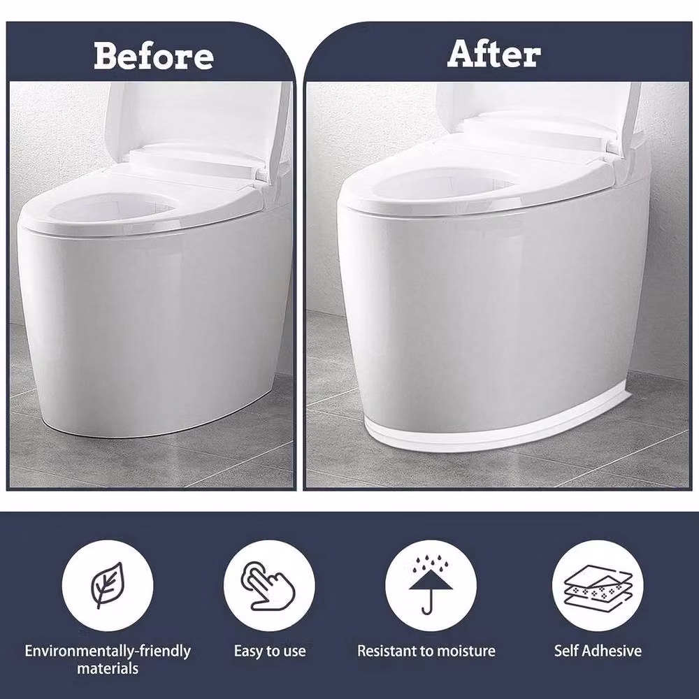 EONLION Self Adhesive Mould Resistant Sink Caulk Strip Sealing Tape in White – 2