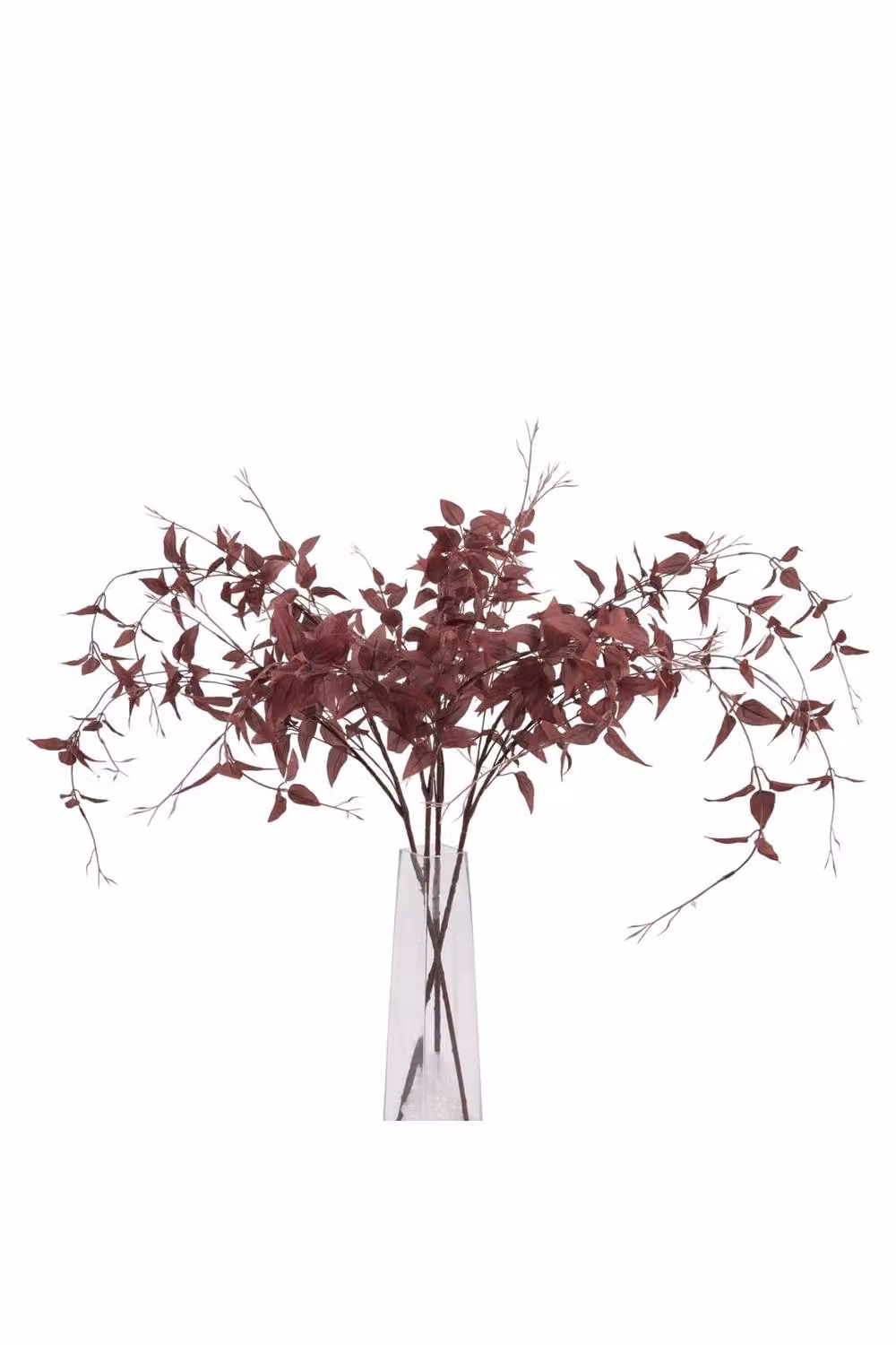 KDMD Red Autumnal Ornamental Leaf Stem for Floral Arrangements – 3