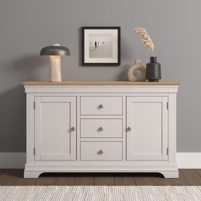 Seconique Classic White Matt Sideboard
