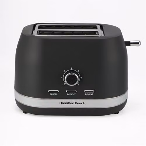 Hamilton Beach 2 Slice Toaster with Cable Storage, 800W, Anthracite Grey – 1